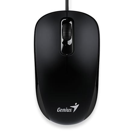 Genius DX-101 optikai egér fekete (31010026401) (31010026401)