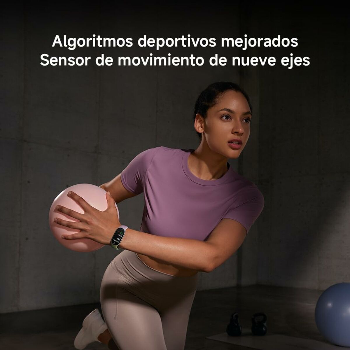 Activity Bangle Xiaomi BHR07PSGL Grey Pink Silver