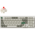 Keychron Q5 Max Swappable RGB Backlight Red Switch Knob Version - White, US (Q5M-P1)