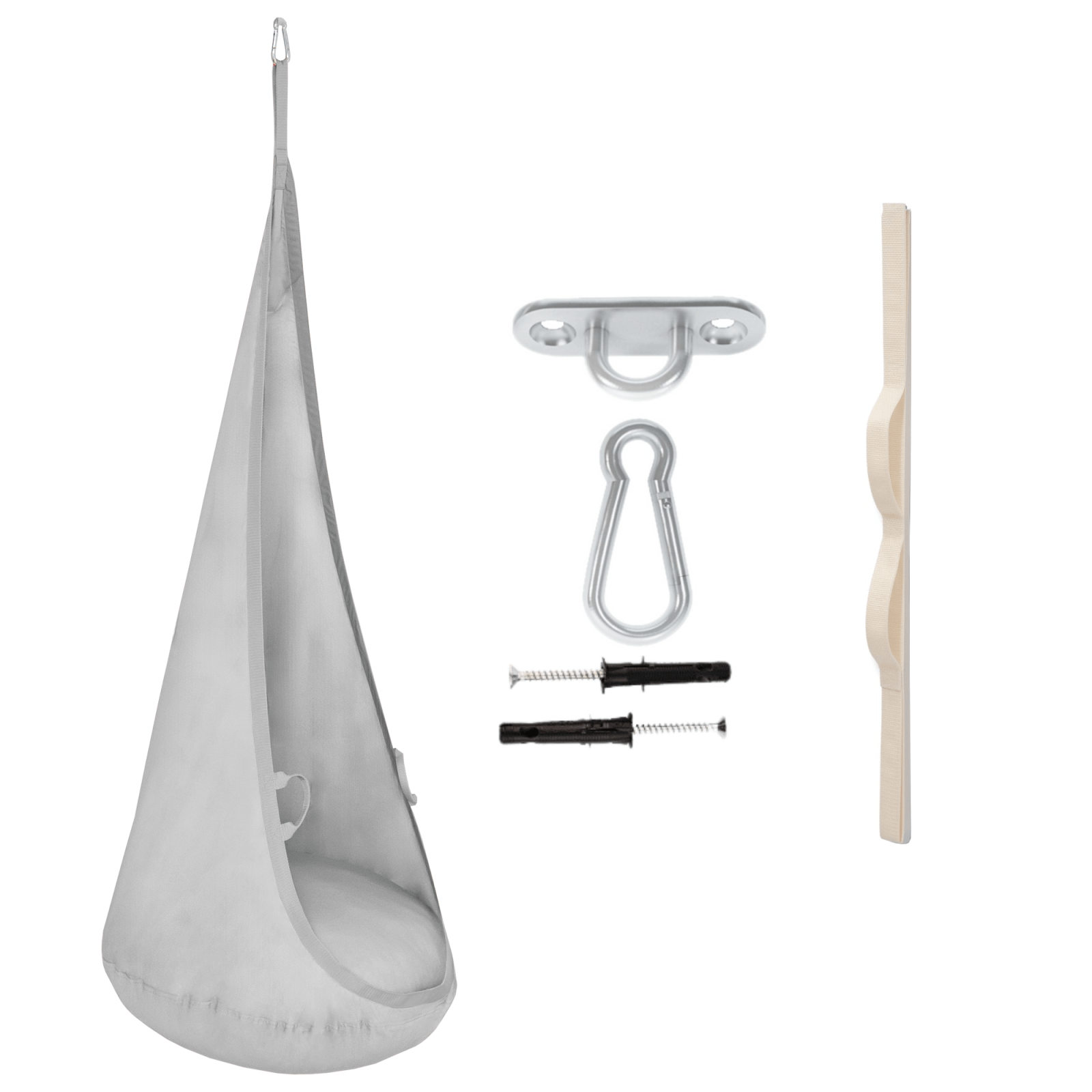 MAMOI® Cocon hamac pour enfant, Fauteuil suspendu pour bebe, Balançoire thérapeutique de coton, Balancoire sensorielle interieur, Jeu sensoriel autisme