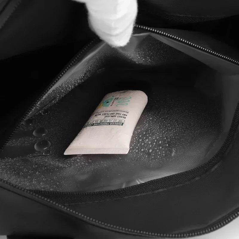 NNEOBA Travel Gym Dry Wet Separation Gym Black