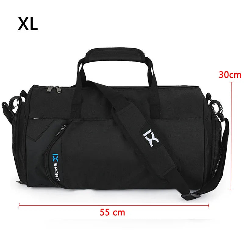 NNEOBA Waterproof Travel Gym Duffel Bag Black