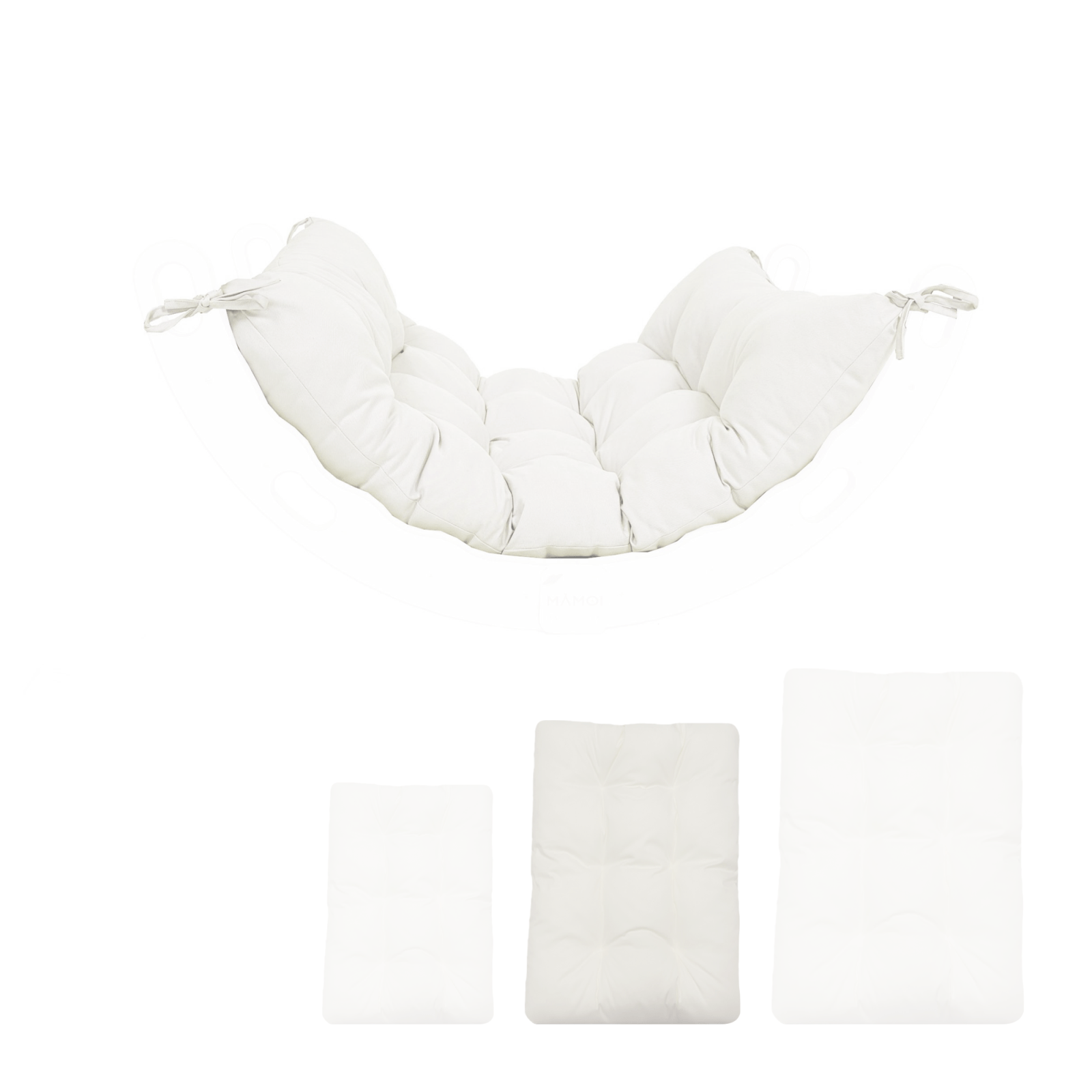 MAMOI® Cushion for toddler climbing frame indoor, Cushion for Baby kids climbing dome, Mat for wooden climbing triangle for children from 1/2/3 years