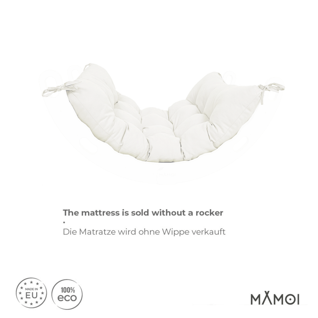 MAMOI® Cushion for toddler climbing frame indoor, Cushion for Baby kids climbing dome, Mat for wooden climbing triangle for children from 1/2/3 years