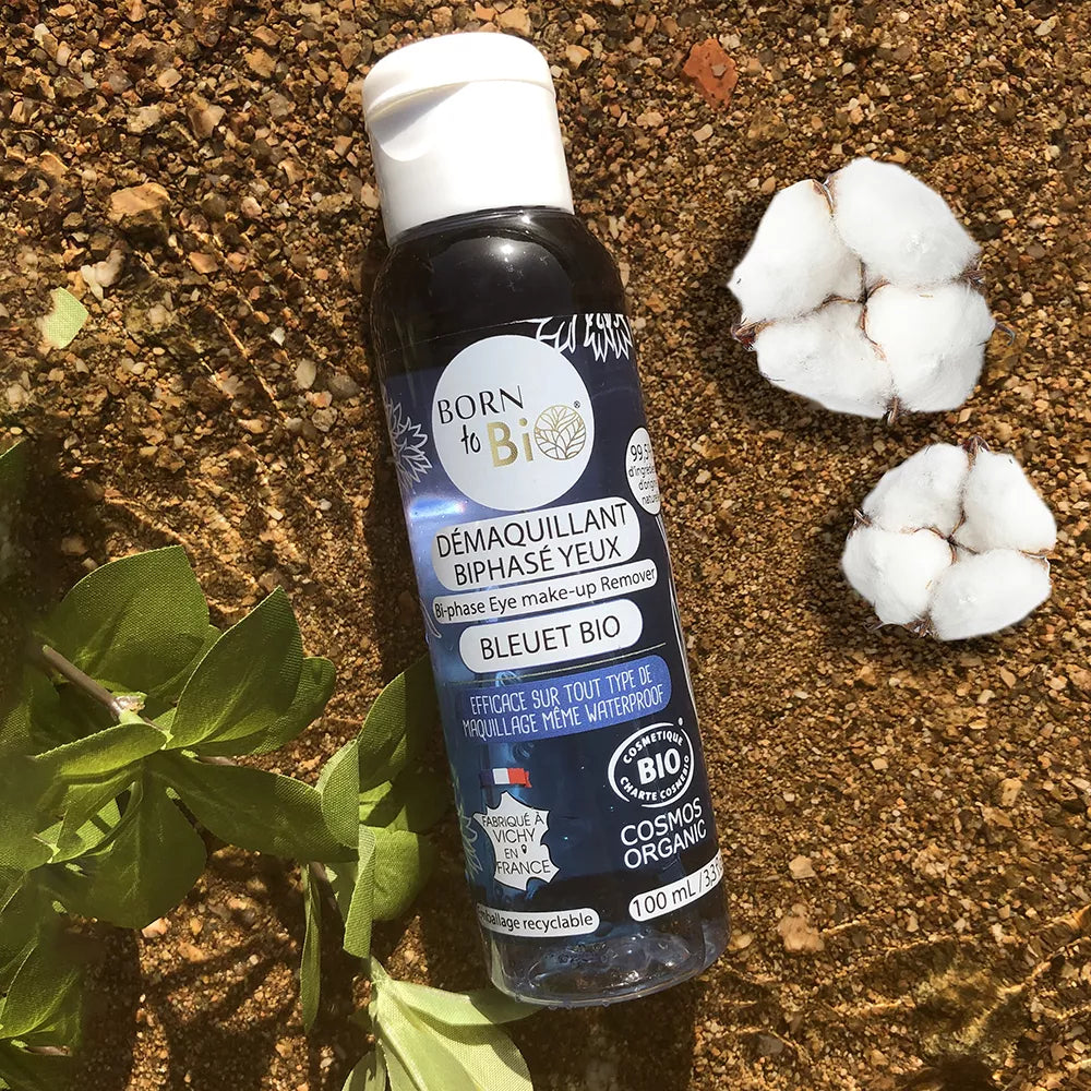 Démaquillant Waterproof Biphasé Yeux Bleuet - Certifié Bio