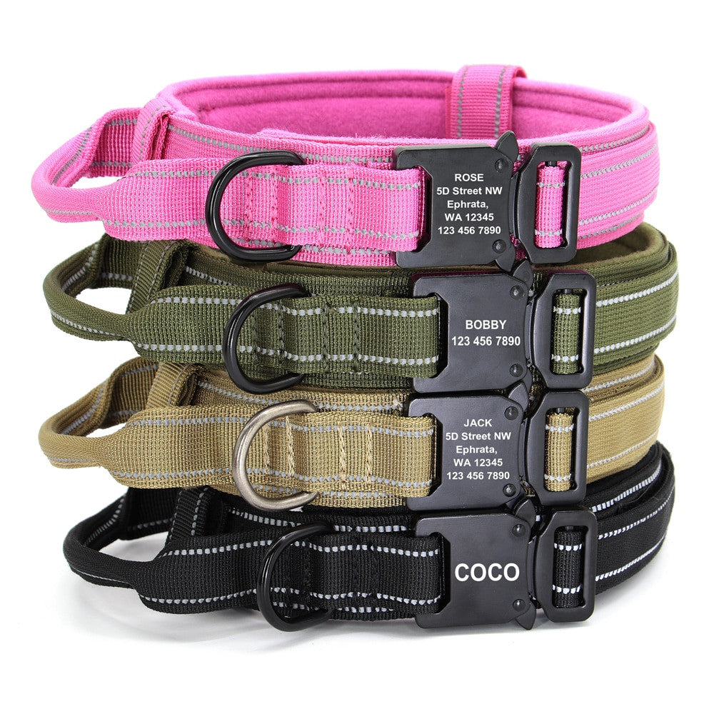 Personalized Military Tactical Dog Collar