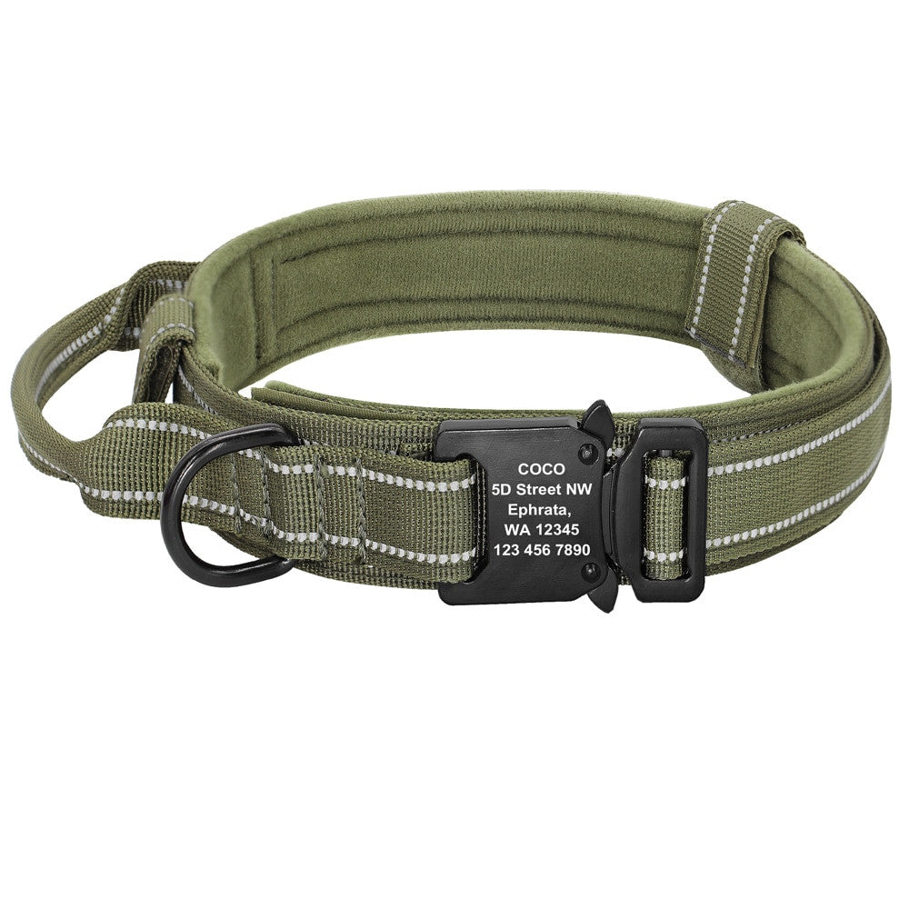 Personalized Military Tactical Dog Collar