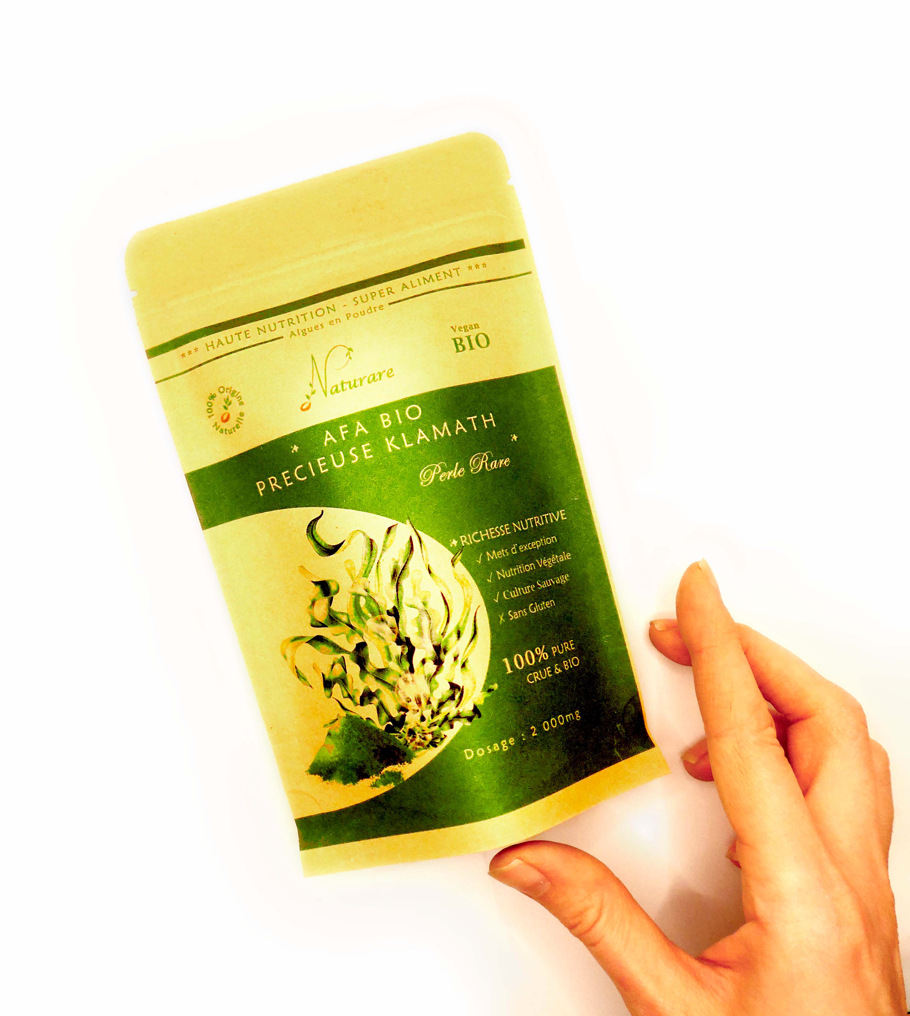 DROP - PRECIOUS KLAMATH ORGANIC 2000mg - High Nutrition Food Supplement