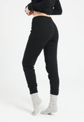 Pantalon femme en cachemire noir - LILLY 11