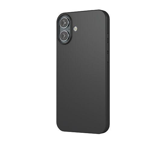 Coque silicone MagSafe iPhone 16 Plus - Noir