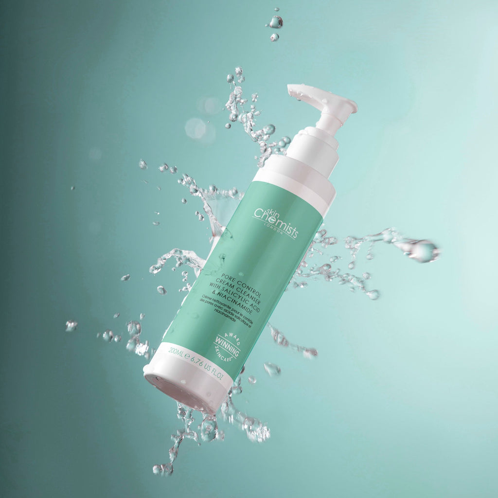 Pore Control Cream Cleanser with Salicylic Acid & Niacinamide 200ml