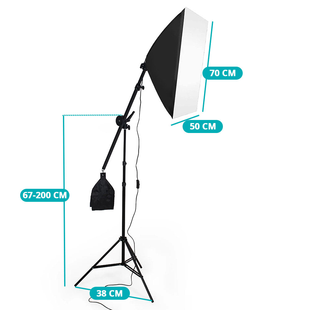 Štúdiové osvetlenie s taškou